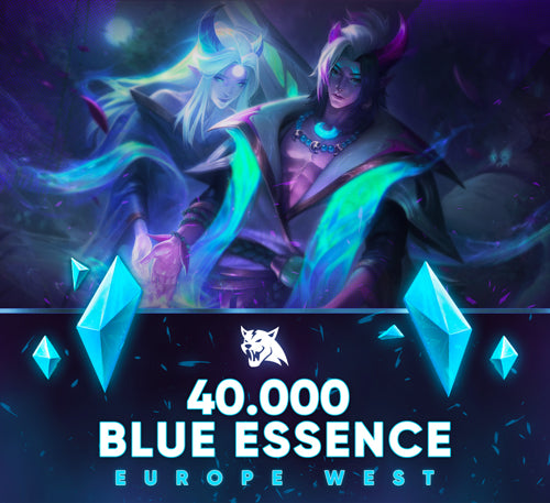 40.000+ Blue Essence EUW Unranked Account